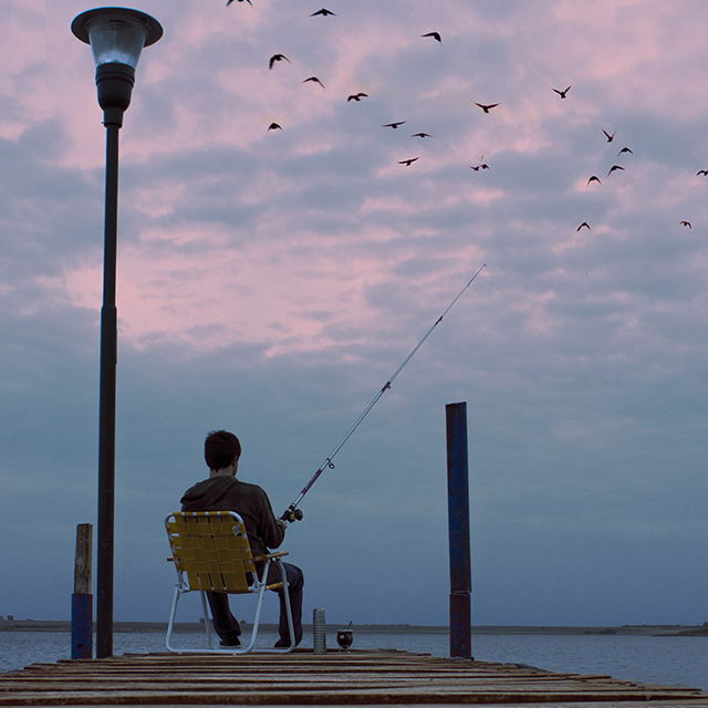 De pesca por el oeste